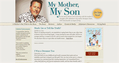 Desktop Screenshot of mymothermyson.com